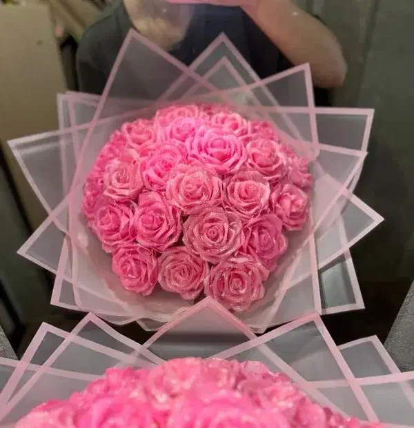 دسته گل ربانی|گل مصنوعی|الیگودرز, |دیوار