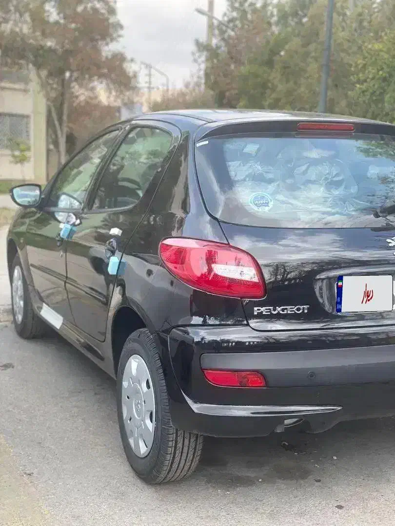 پژو 207 مشکی tu3 معاوضه با 207 پانورما سفید|خودرو سواری و وانت|شیراز, بریجستون|دیوار