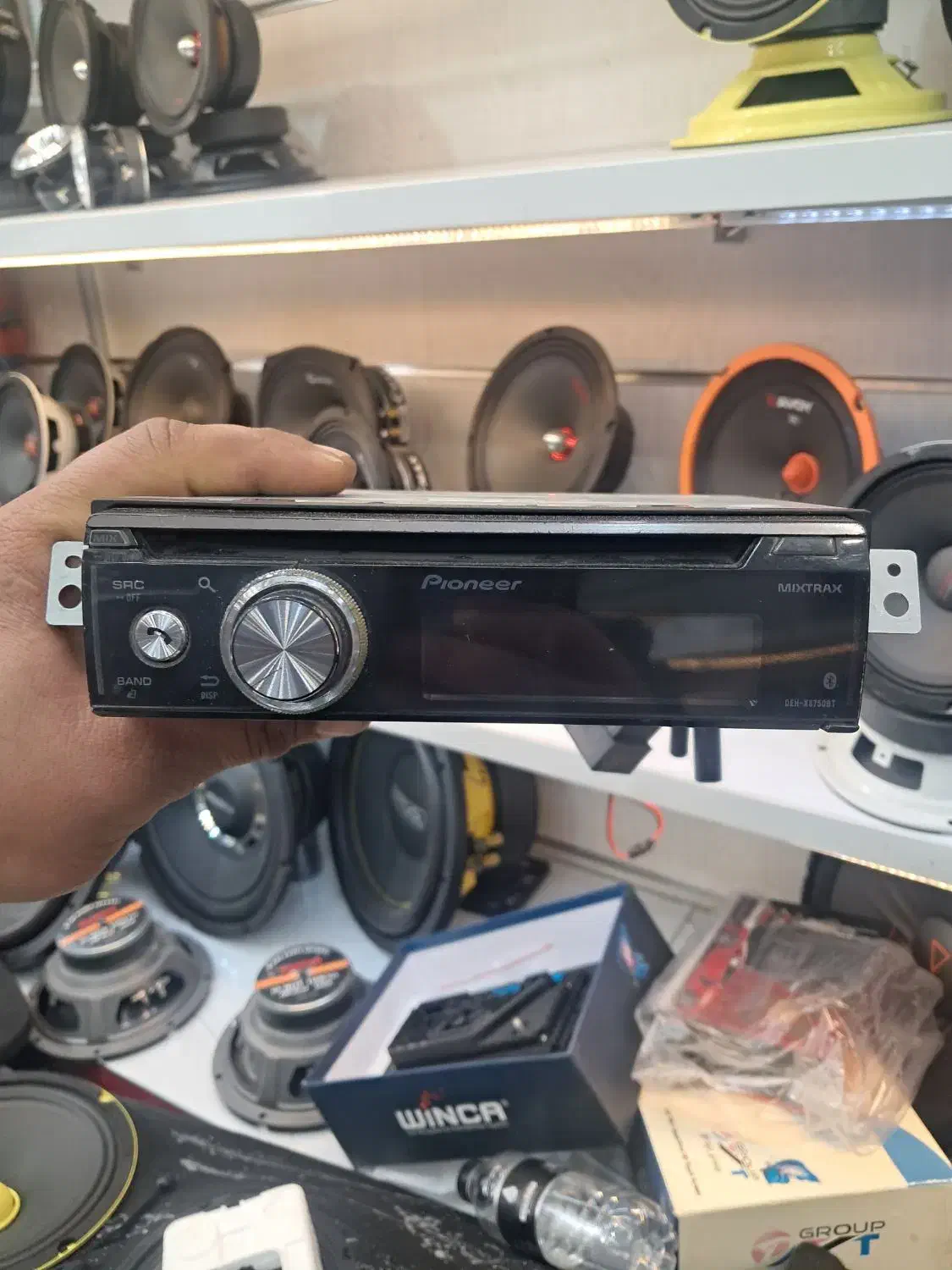 پخش(ظبت)پایونر درحداک مدل 8750bt لوازم تکمیل|قطعات یدکی و لوازم جانبی|اصفهان, رکن الدوله شرقی|دیوار