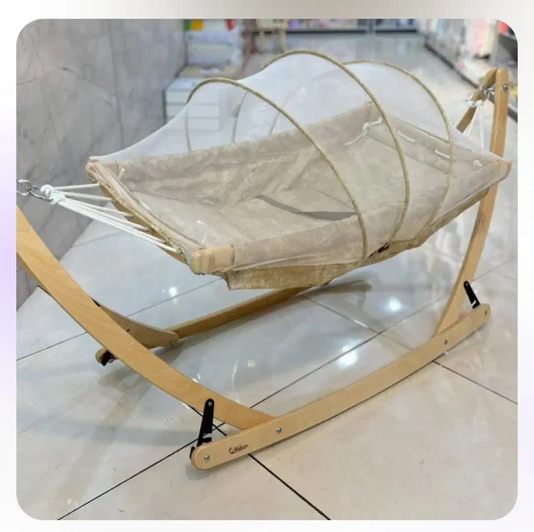 گهواره سنتی ننو سیسمونی|تخت و سرویس خواب|اصفهان, لاله|دیوار