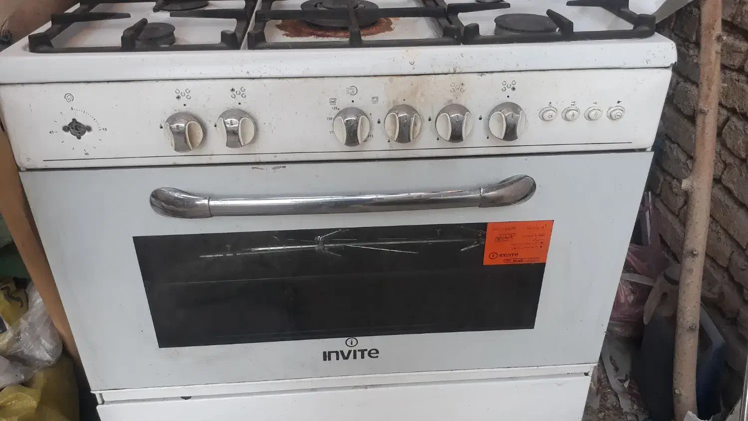 فروش اجاق گازفردار۵شعله|اجاق گاز و لوازم برقی پختوپز|شهرکرد, |دیوار