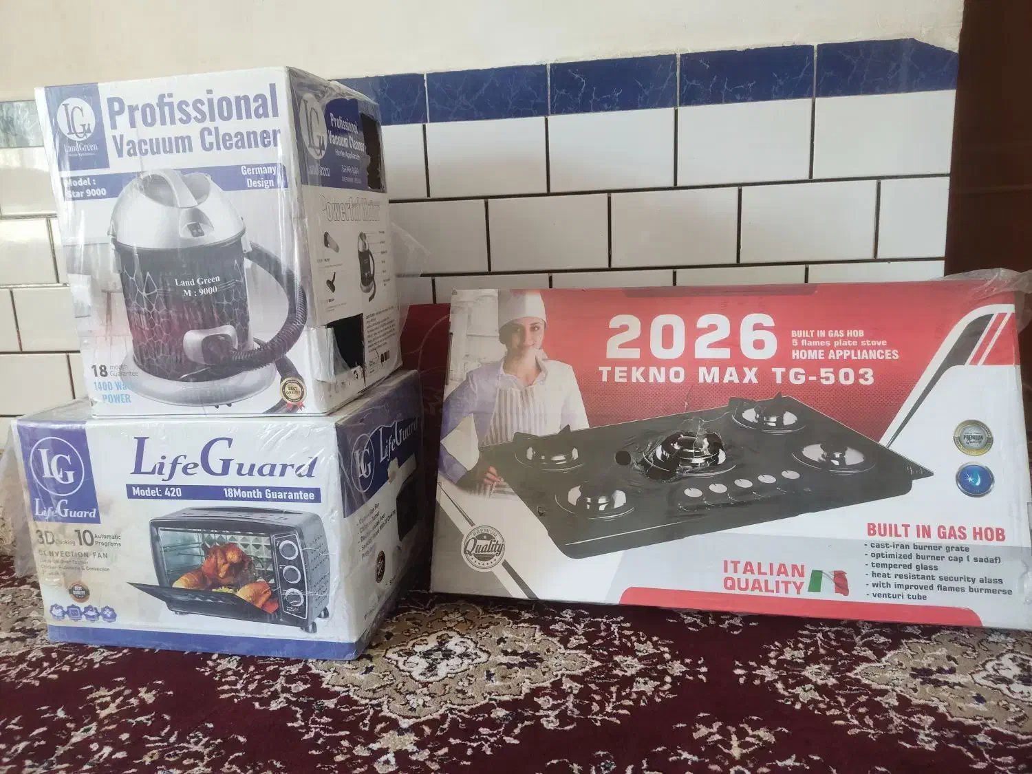 جاروبرقی گاز صفحه ای و مایکروفر|سایر لوازم برقی|شوش, |دیوار