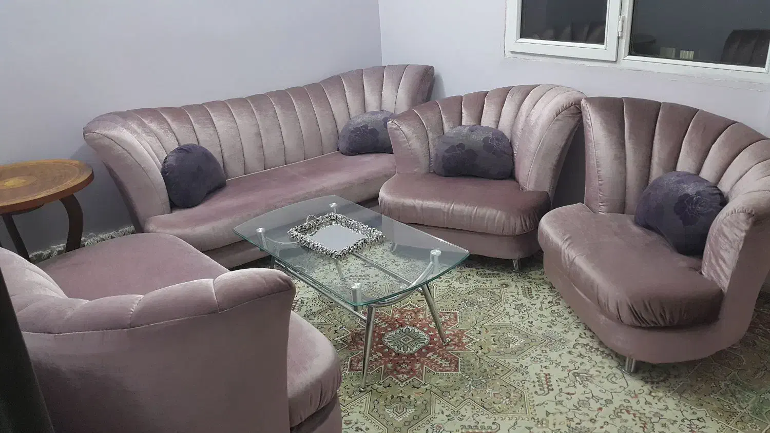 مبل طرح صدف ۹ نفره|مبلمان خانگی و میز عسلی|مشهد, الهیه|دیوار