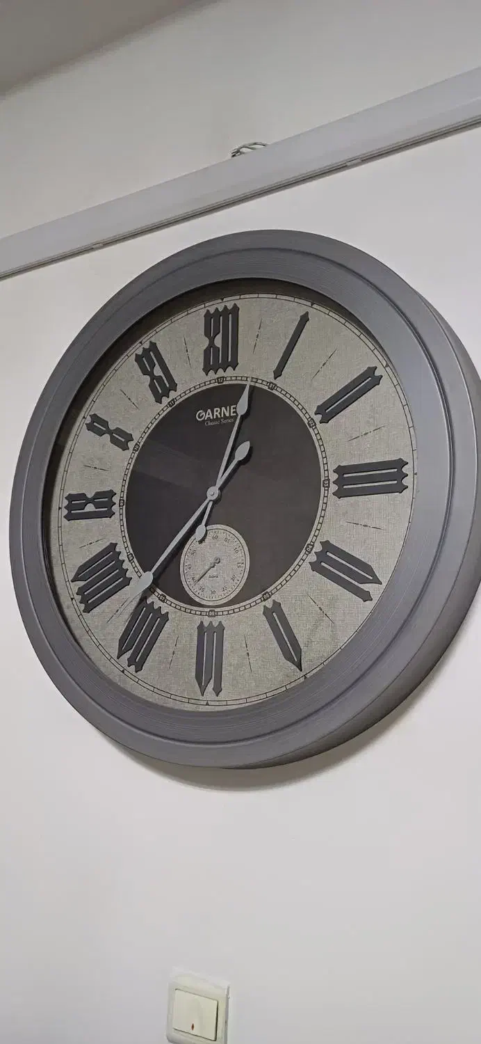 ساعتدیواریرنگطوسیتیرهقطر۷۰|ساعت دیواری و تزئینی|قدس, شهرقدس|دیوار