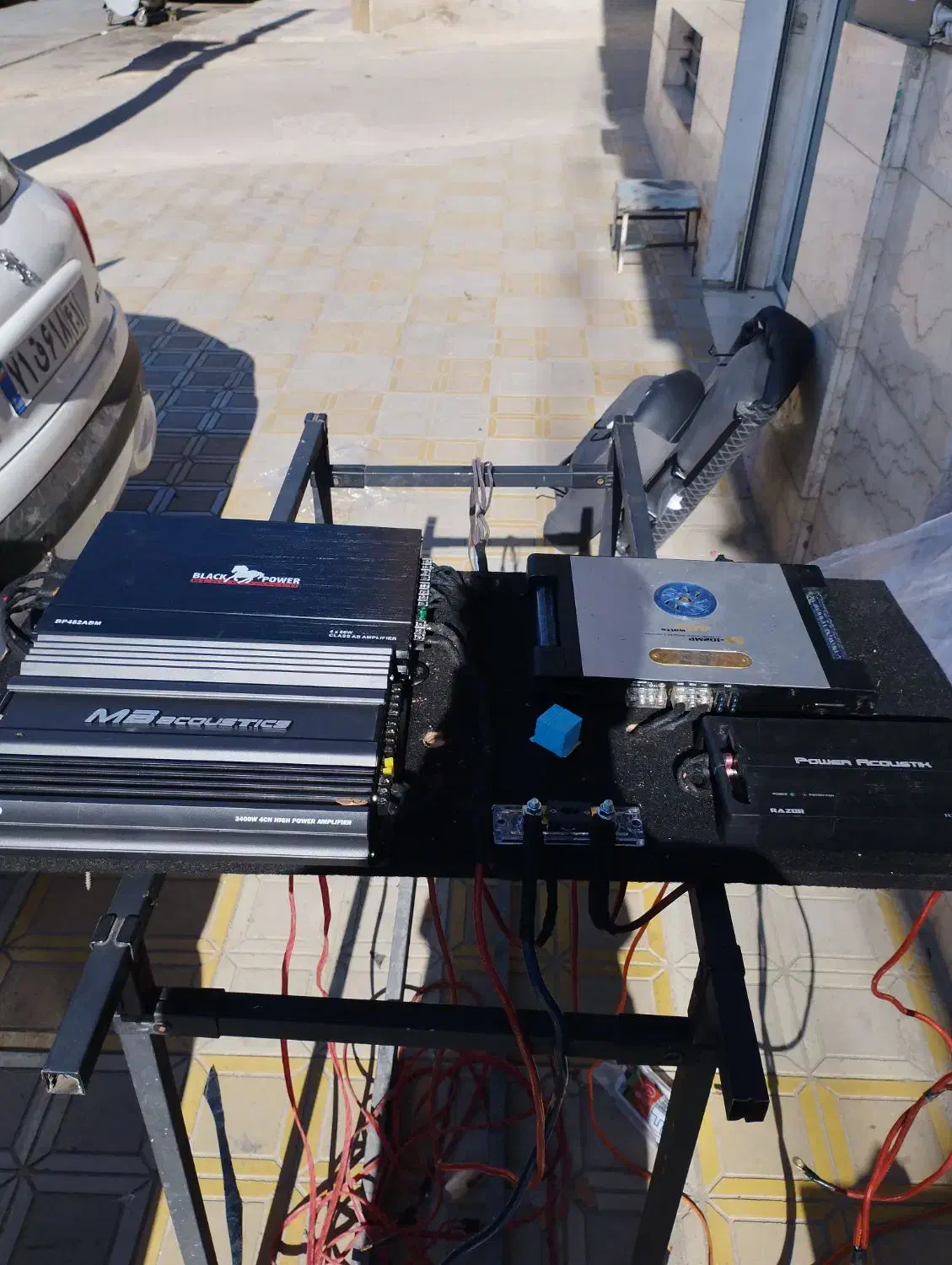 نصب سیستم صوتی مانتیور جی پی اس در محل|قطعات یدکی و لوازم جانبی|خرم‌آباد, |دیوار