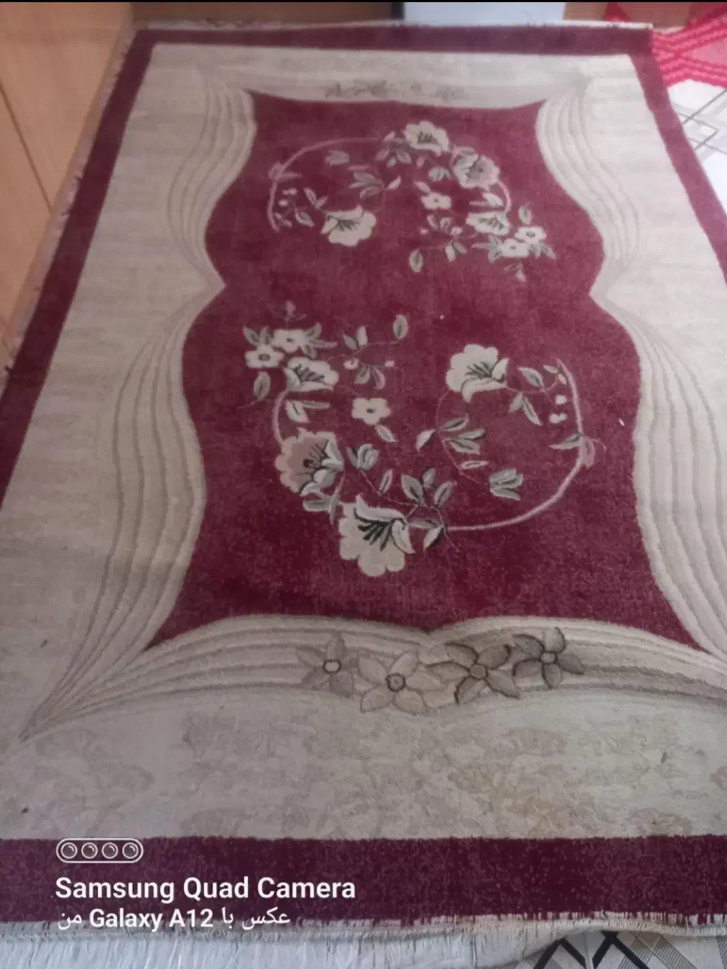 گلیم فرش ۶ متری (۲×۳)|گلیم، جاجیم، گبه|اصفهان, دهنو|دیوار