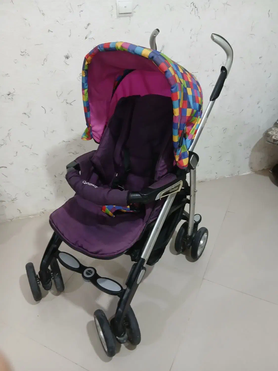 کالسکه دسته عصایی مارک گود بیبی خارجی|کالسکه و لوازم جانبی|کنارک, |دیوار