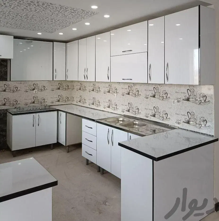 هایگلاس کابینت تمام mdf / دوپله وساده|مصالح و تجهیزات ساختمان|اردبیل, |دیوار