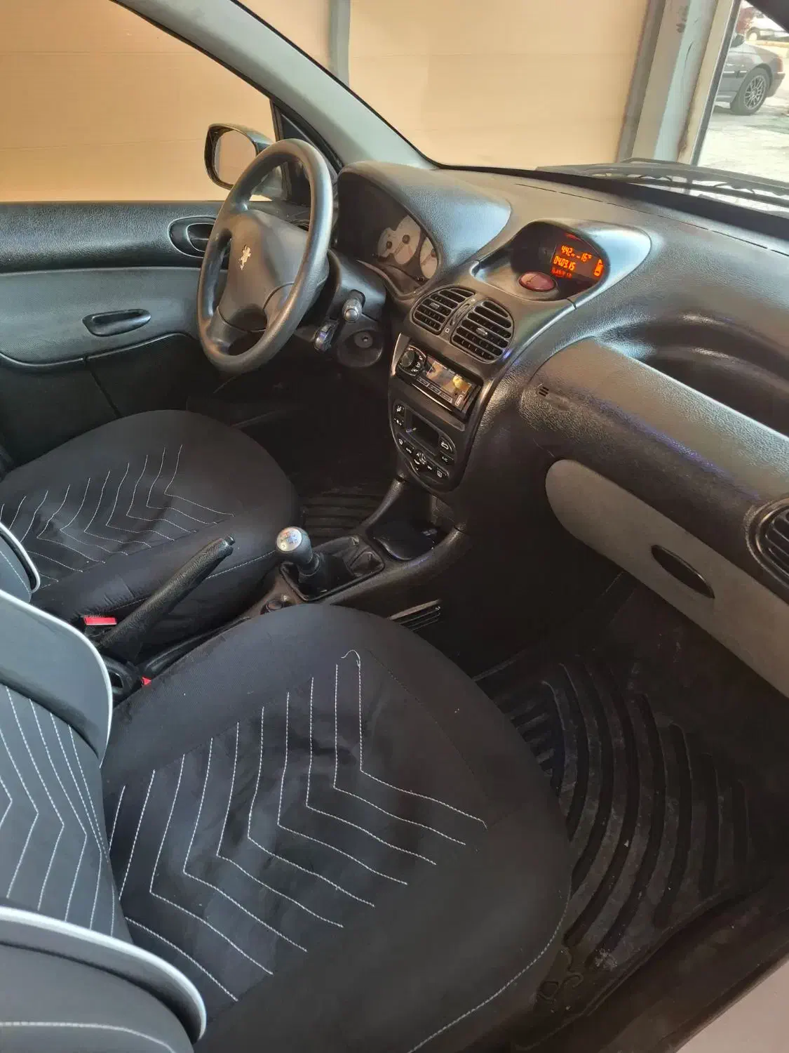 ۲۰۶ تیپ۵هاشبک مدل۹۳|خودرو سواری و وانت|کرمانشاه, |دیوار