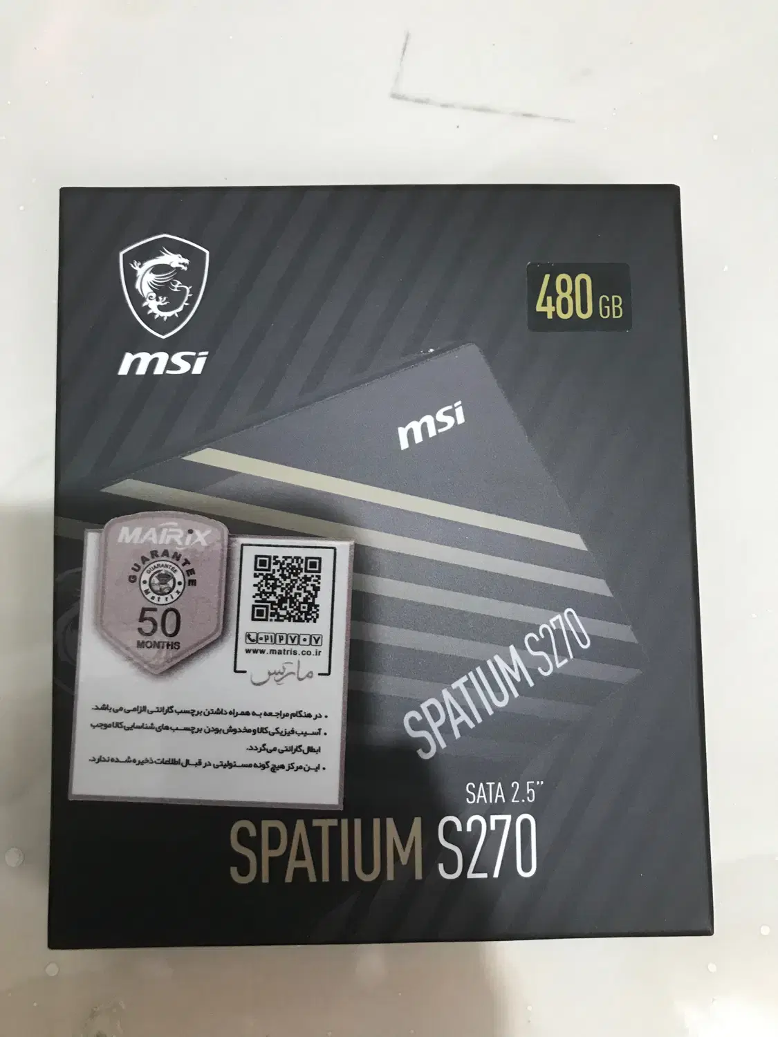 هارد ssd MSI 480 ساتا لپ تاپ و pc|قطعات و لوازم جانبی رایانه|تهران, بهمن یار|دیوار