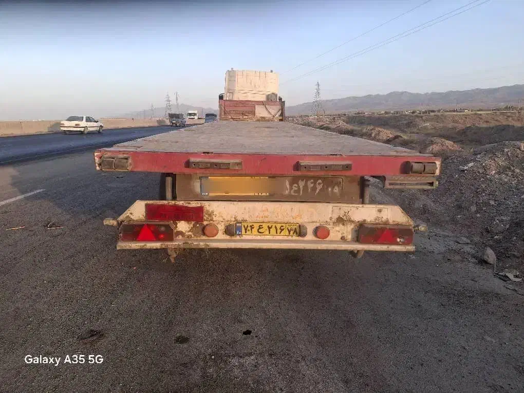 کفی تریلی سه محور|خودرو سنگین|باغستان, |دیوار