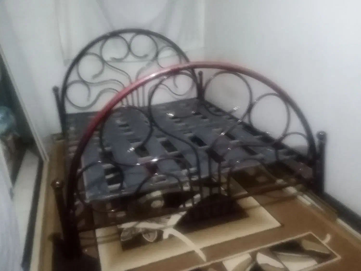 تخت خواب دونفره فزوشی|تخت و سرویس خواب|کرج, کمال‌شهر|دیوار