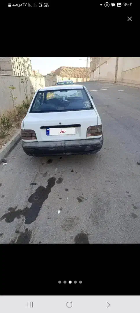 پراید سفید|خودرو سواری و وانت|سراوان, |دیوار