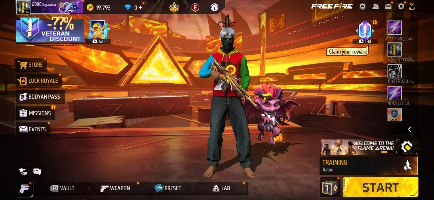 اکانت فریفایر|کنسول، بازی ویدئویی و آنلاین|چابهار, |دیوار