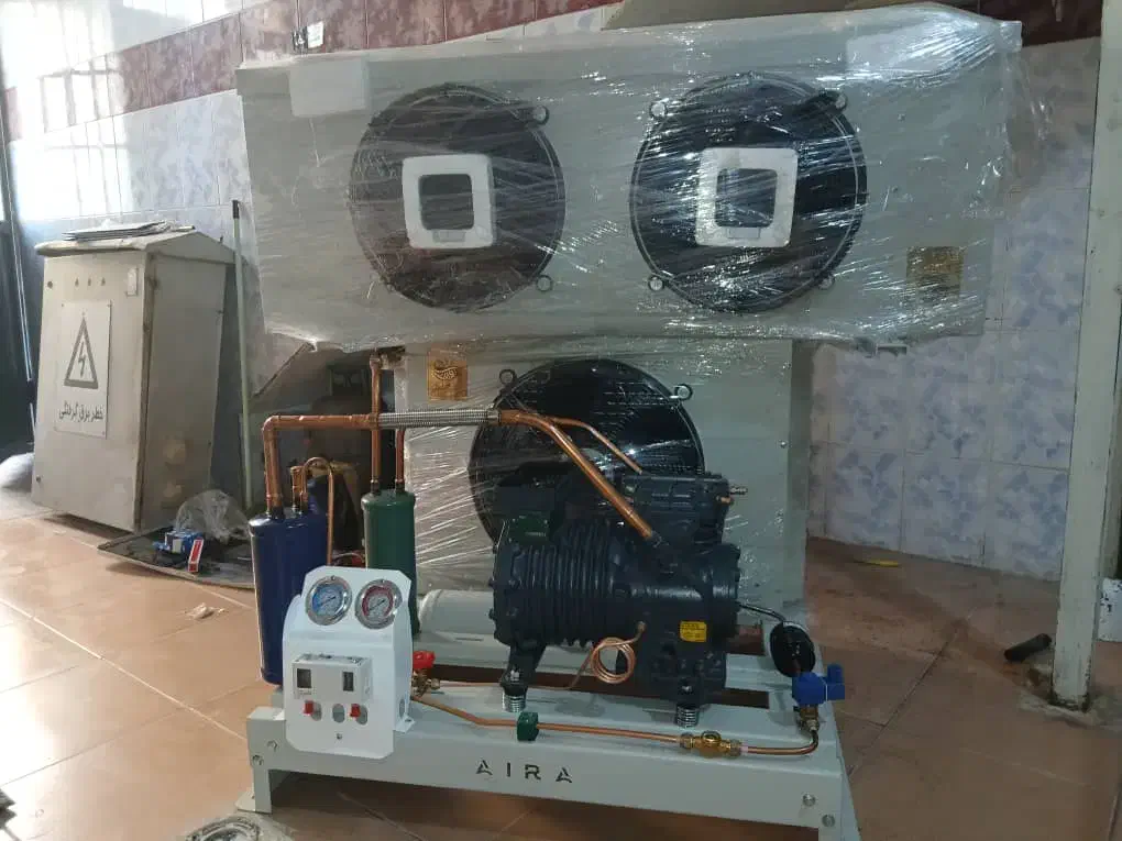 یونیت سردخانه|ماشین‌آلات صنعتی|شیراز, بوتان گاز|دیوار