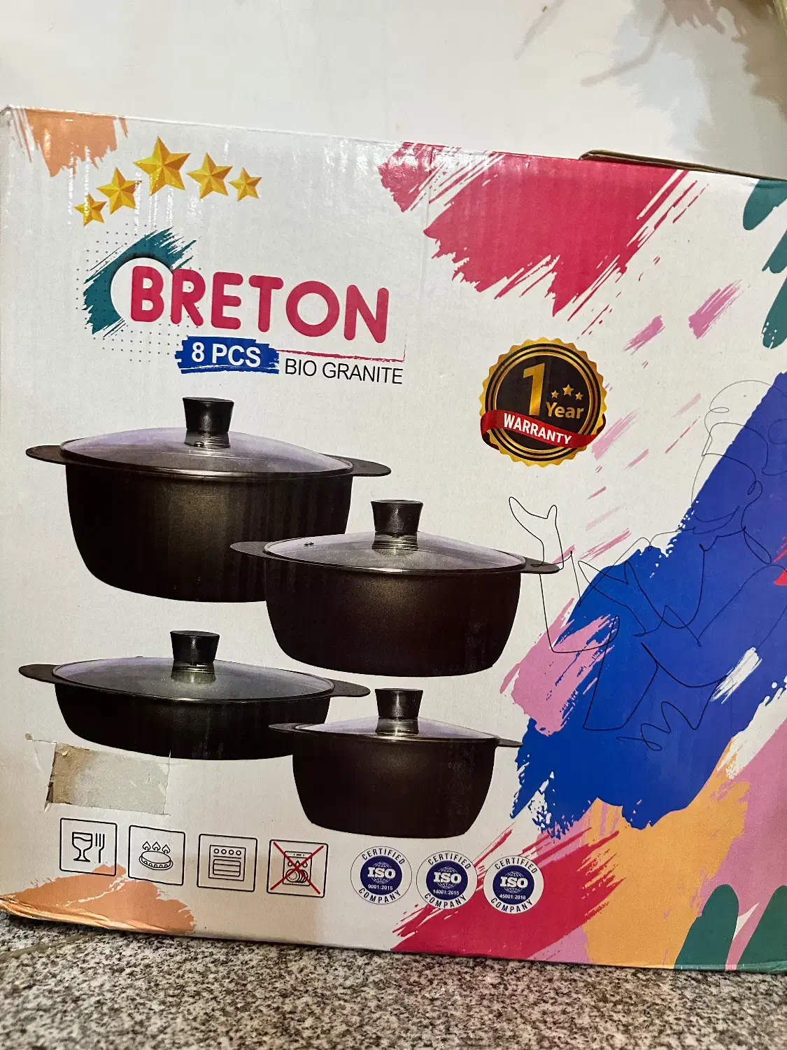 قابلمه BRETON|ظروف پخت‌وپز|مشهد, رضاییه|دیوار