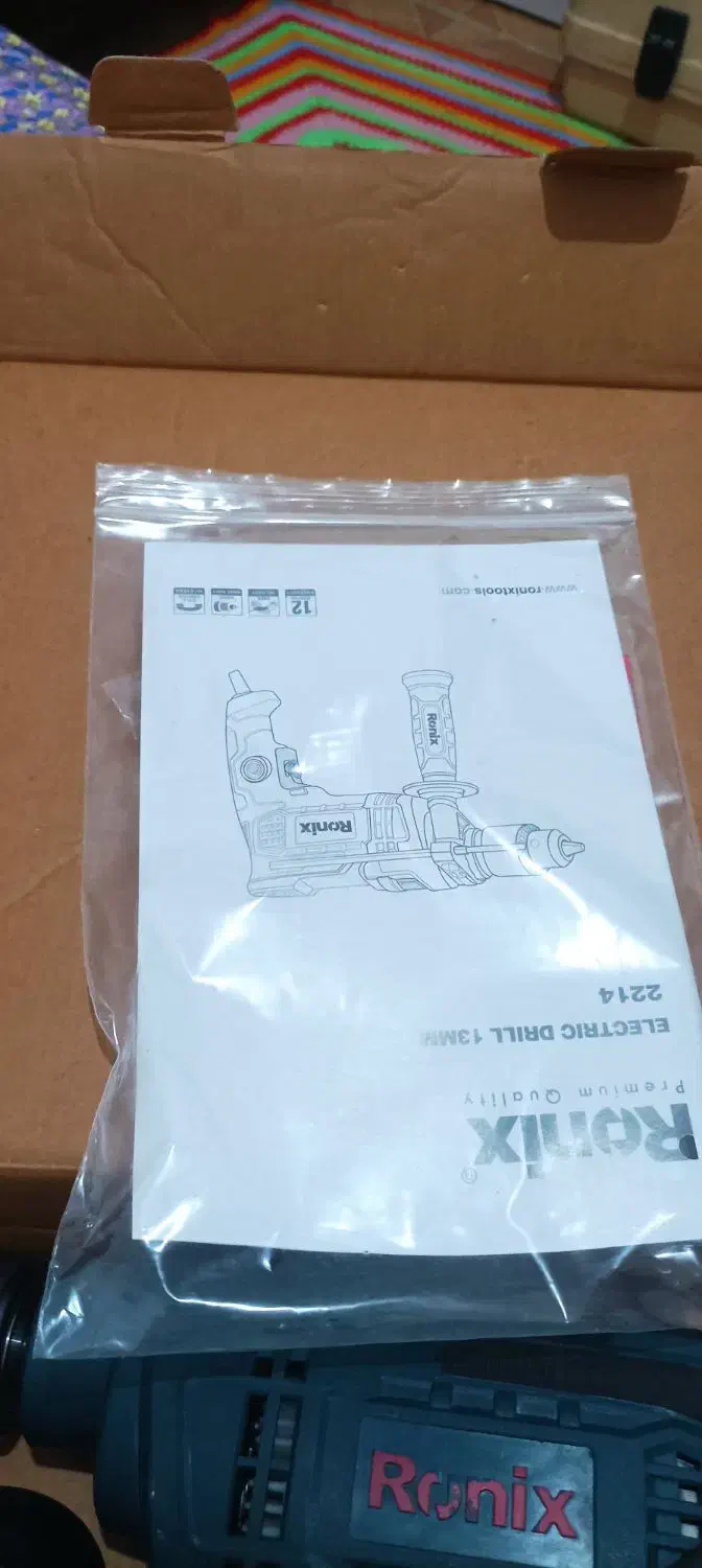 دریل رونیکس۲۲۱۴|ابزارآلات|رشت, حمیدیان|دیوار