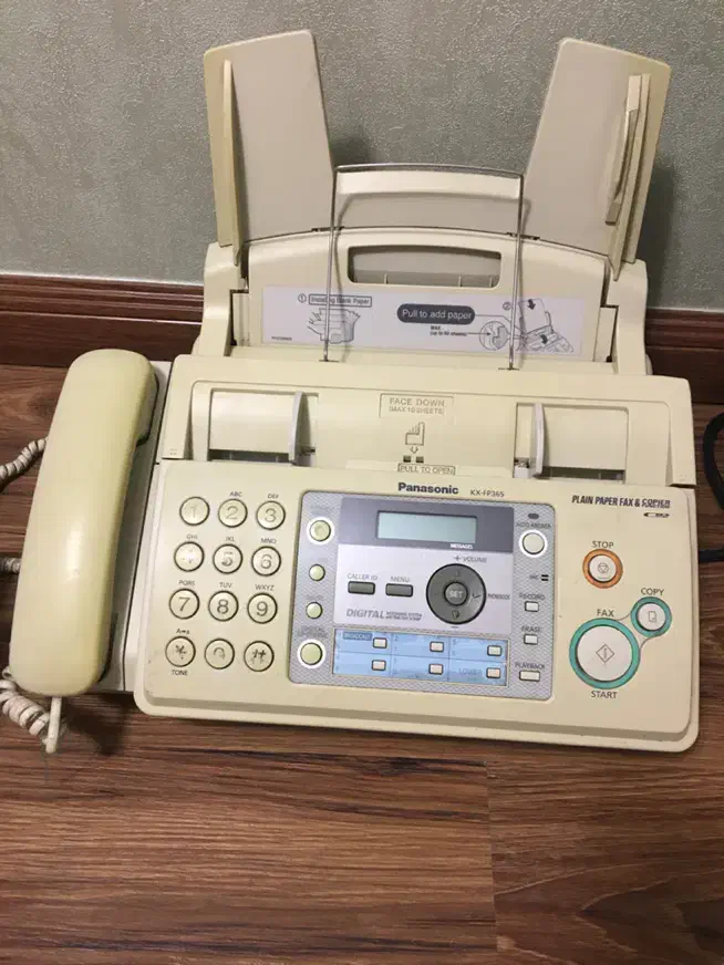 فکس پاناسونیک مدلKX-FP365|پرینتر، اسکنر، کپی، فکس|رشت, گلسار|دیوار