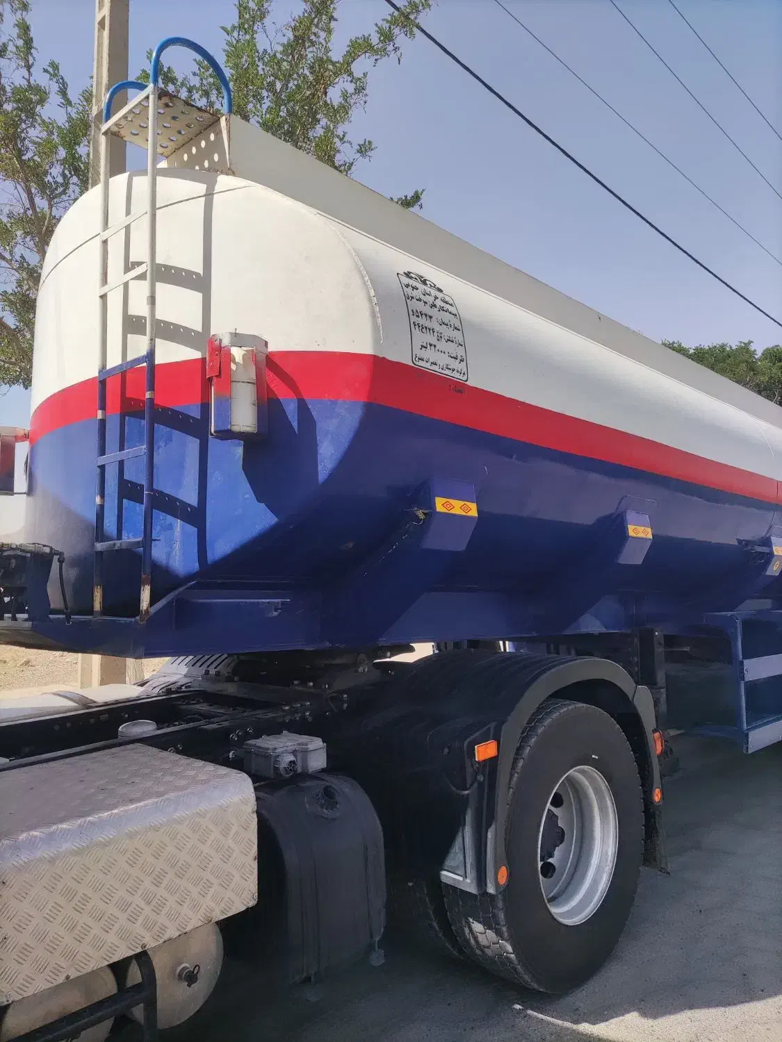 تانکر شاسی لس ماموت مدل ۸۵|خودرو سنگین|بیرجند, |دیوار