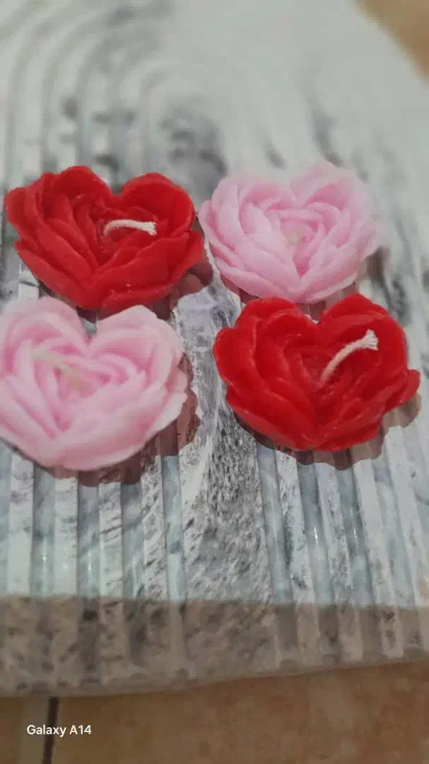 شمع قلب رزی|صنایع دستی و سایر لوازم تزئینی|تهران, مجیدیه|دیوار