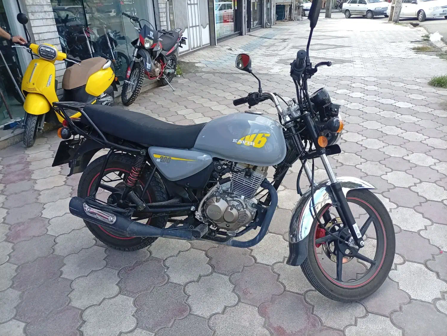 موتور N6 200cc|موتورسیکلت|تالش, هشتپر|دیوار