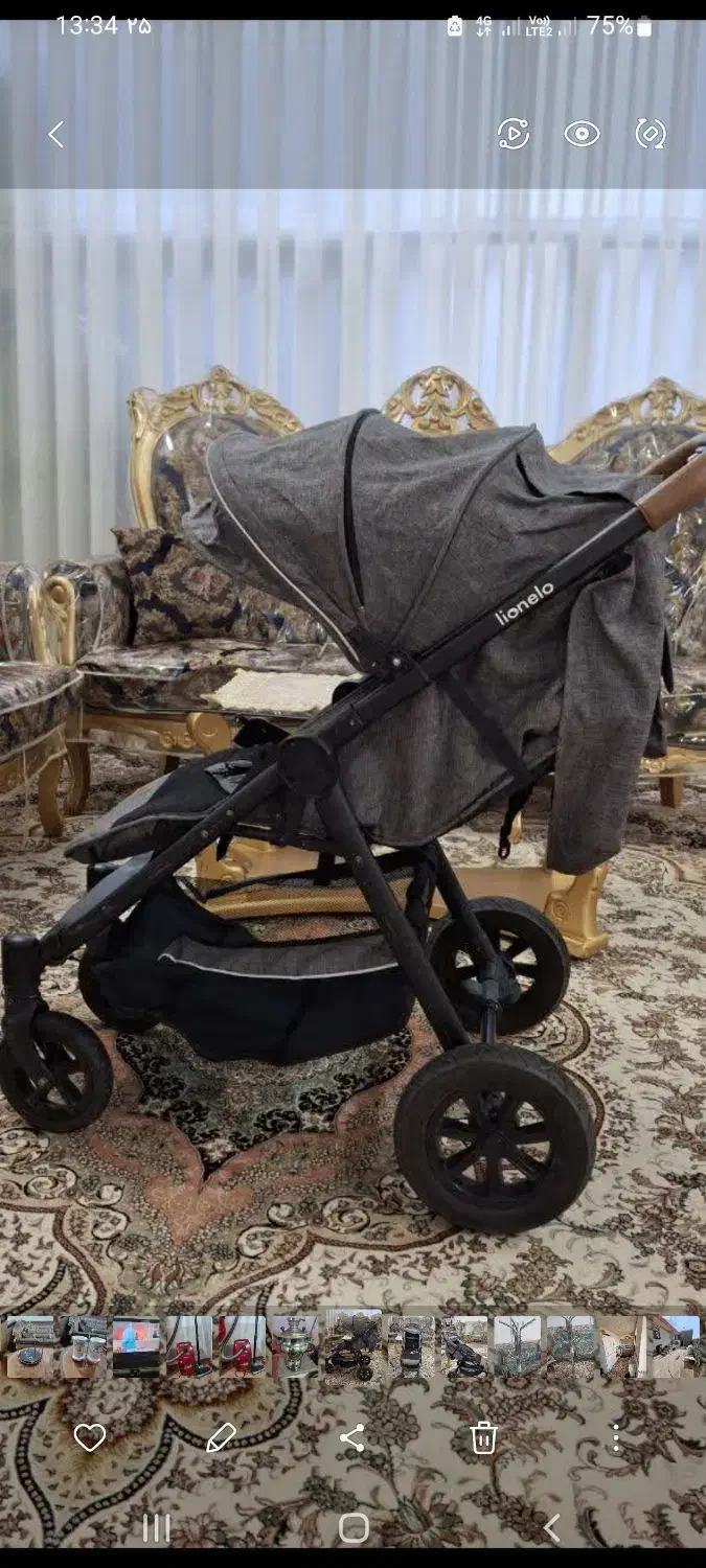 کالسکه سالم مارک کیدلو|کالسکه و لوازم جانبی|قم, شهرک امام حسین|دیوار