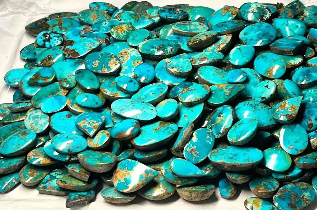 جواهرات دستبند چرم تابلو و سنگ نگین فیروزه|جواهرات|فردیس, نسترن غربی|دیوار