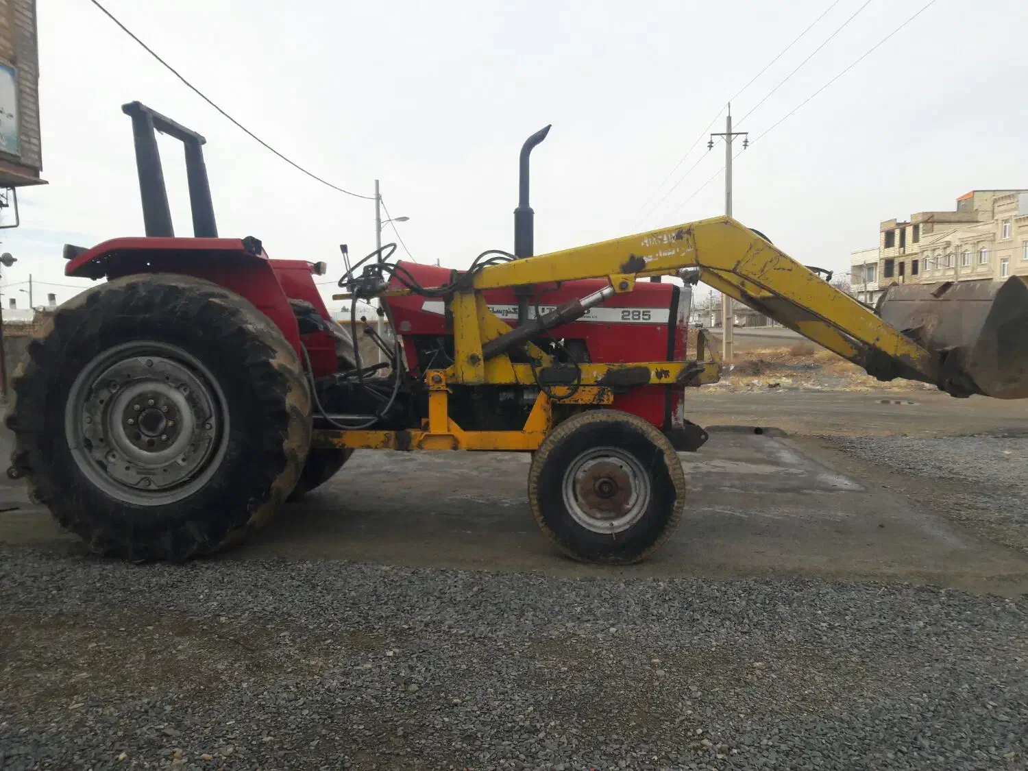 تراکتور فرکوسن با بیل|خودرو سنگین|کمیجان, |دیوار