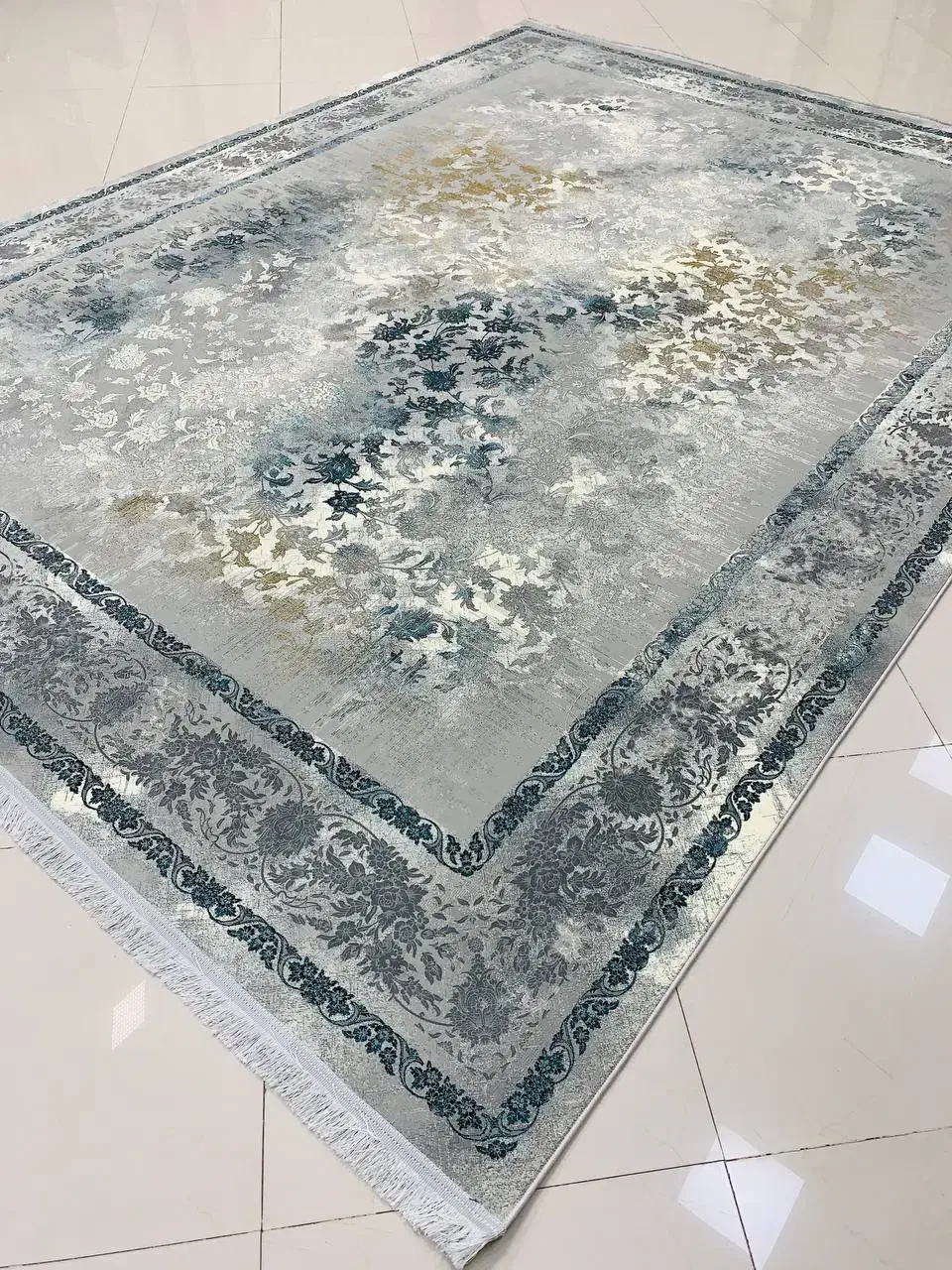 فرش ماشینی 1200 شانه مهستان سیلورلایت|فرش|بوشهر, |دیوار