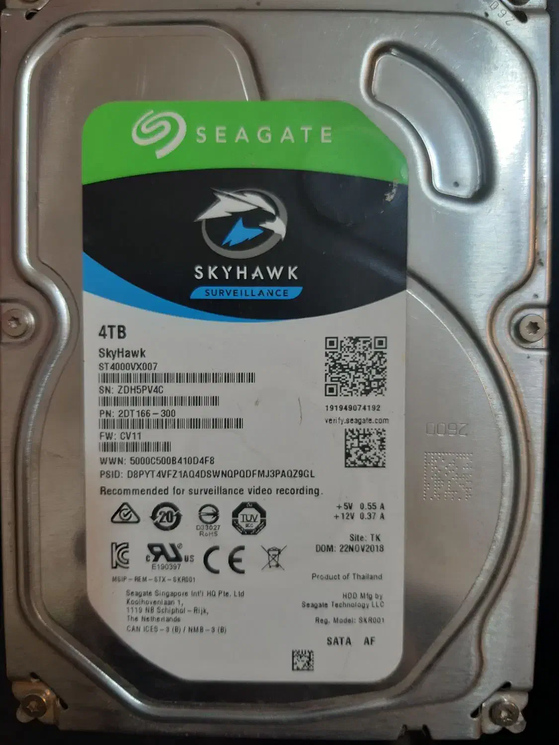 هارد ۴ ترا سالم|قطعات و لوازم جانبی رایانه|تهران, زنجان جنوبی|دیوار