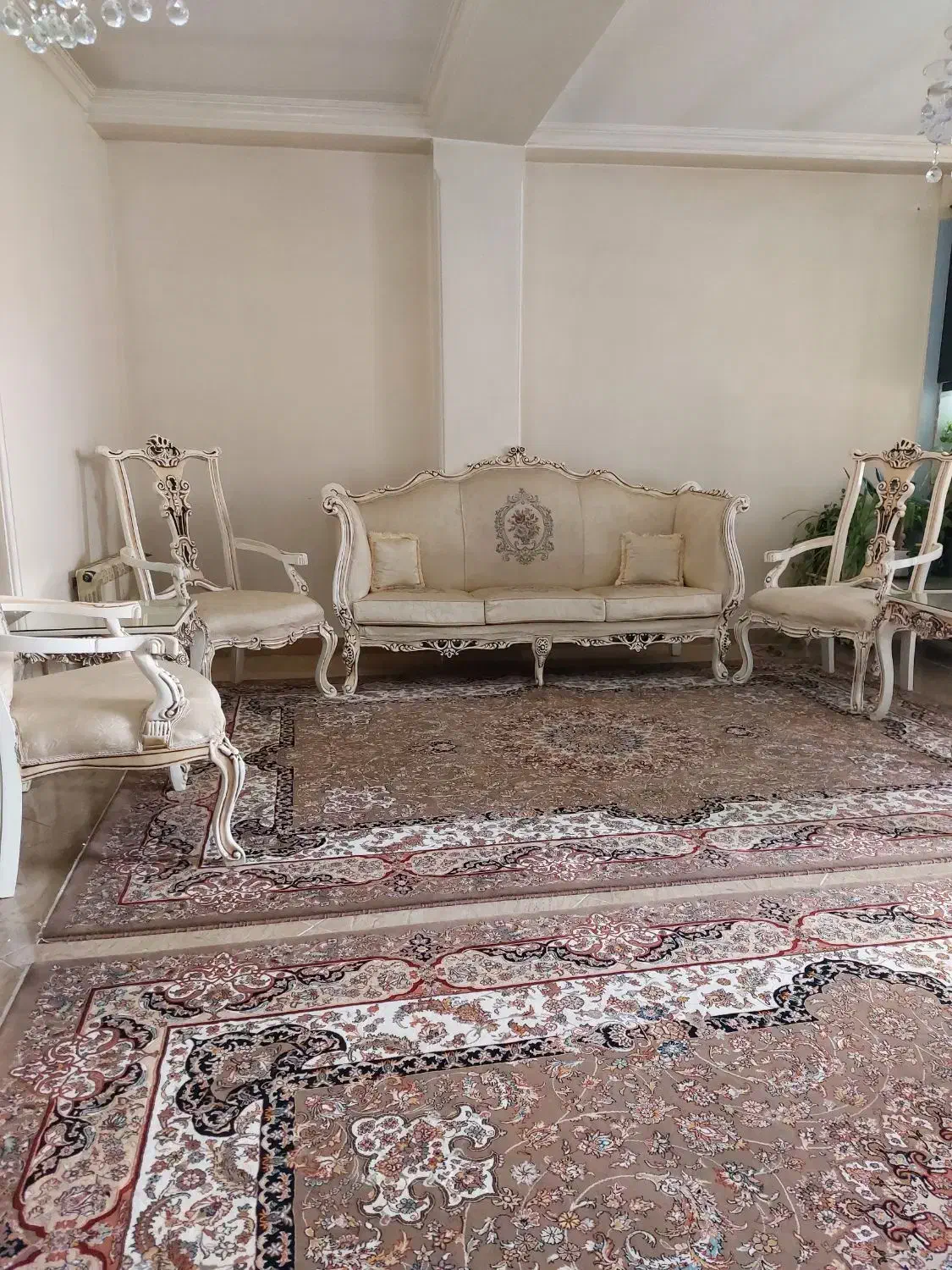 مبل 9نفره|مبلمان خانگی و میز عسلی|کن, |دیوار