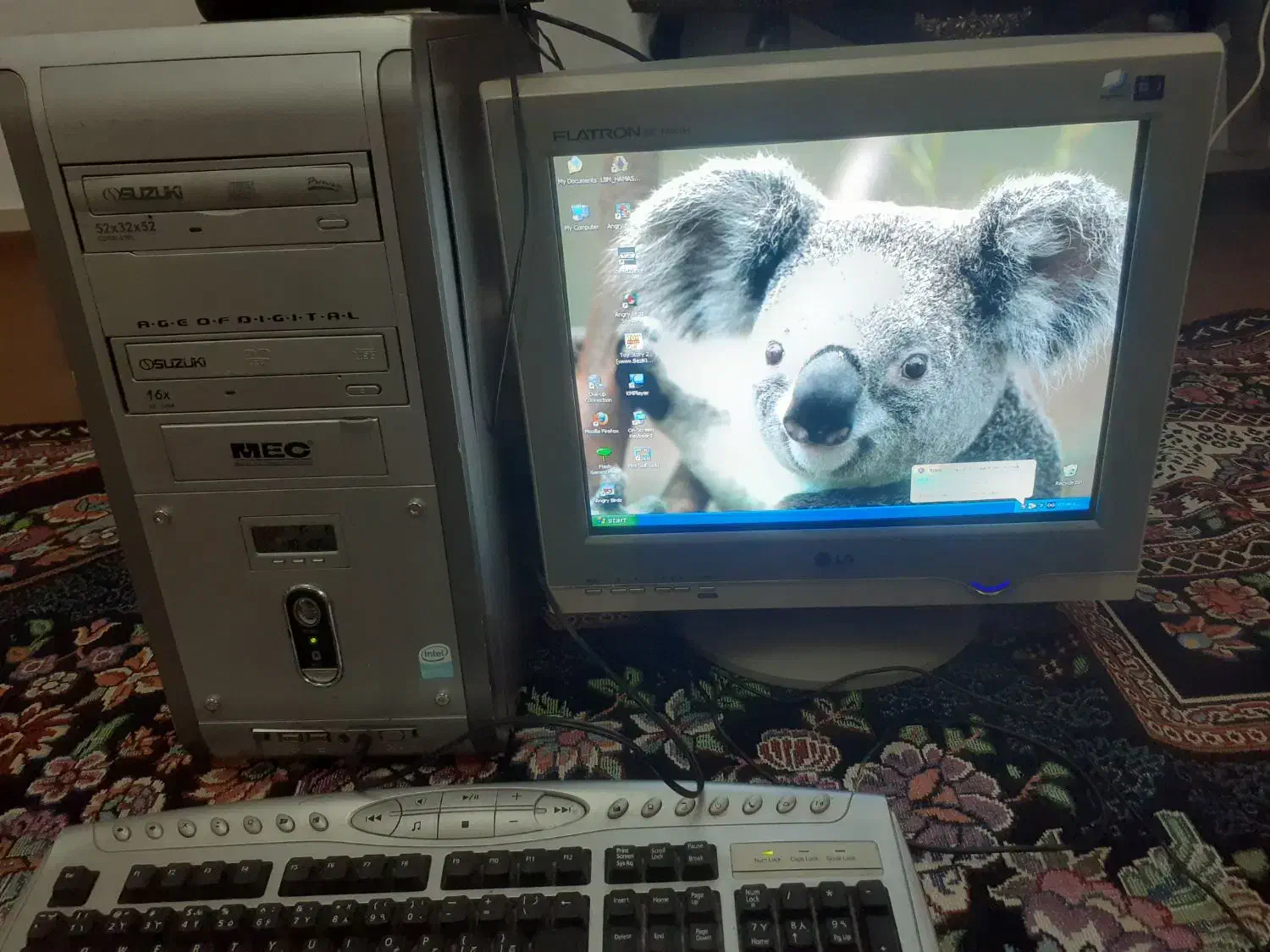 کامپیوتر کاملاسالم|رایانه رومیزی|مشکیندشت, |دیوار