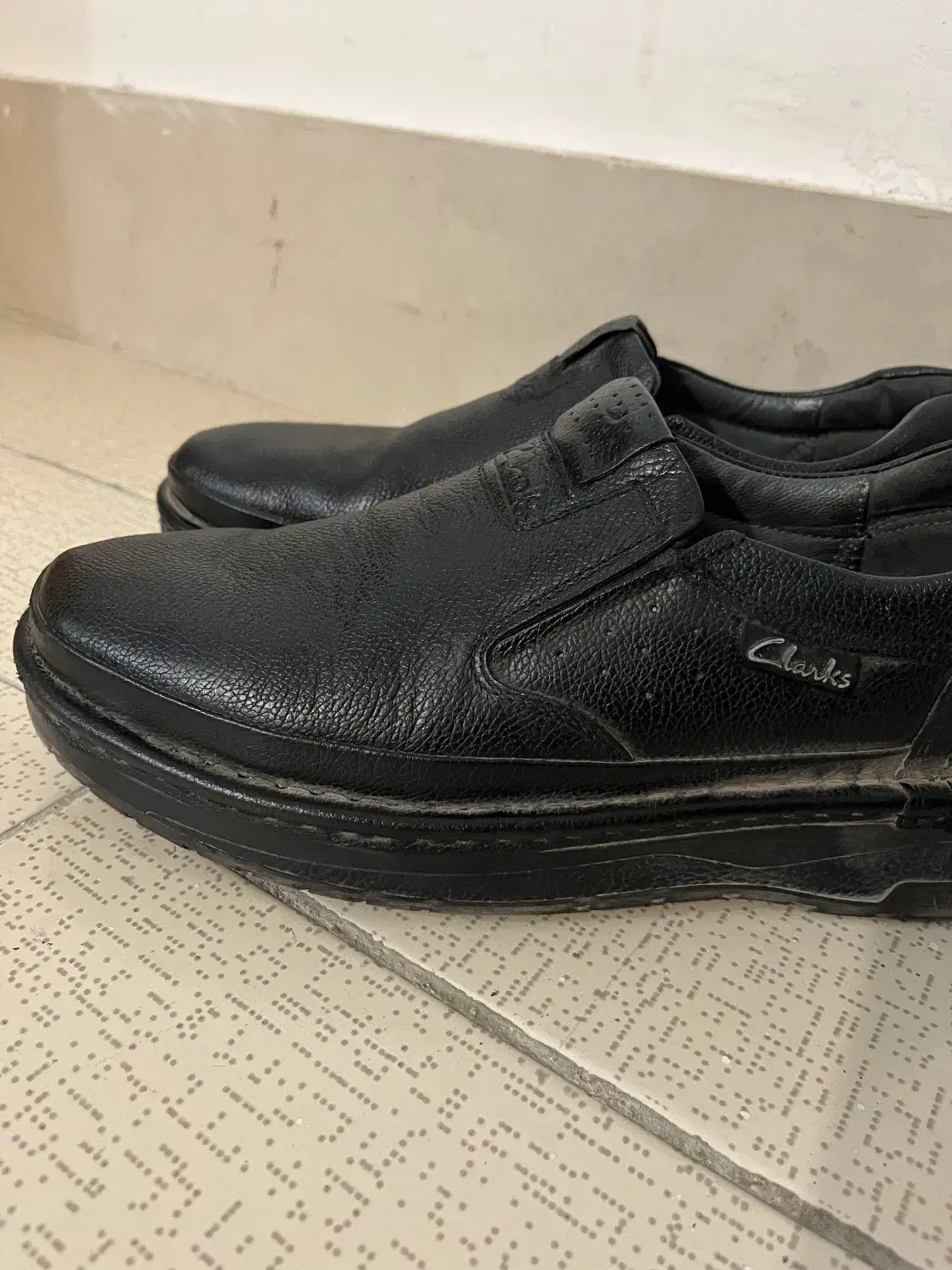 کفش بدون بند چرم تبریز با زیره طبی سایز ۴۴|کیف، کفش، کمربند|خرم‌آباد, |دیوار