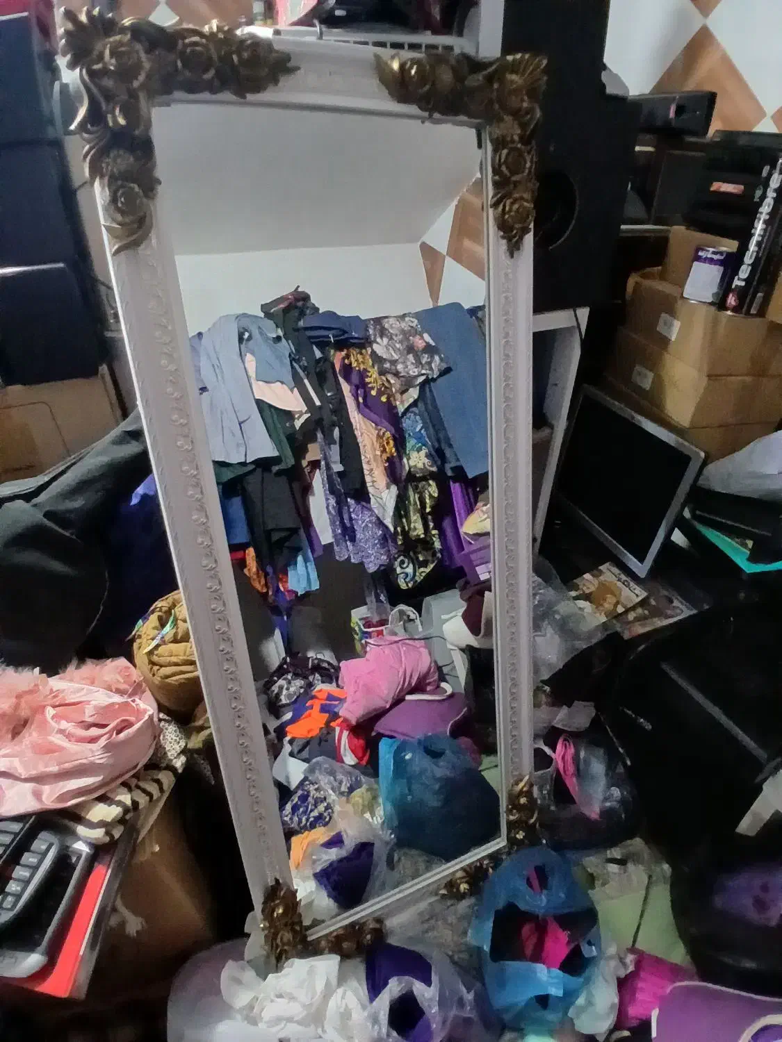 آینه ناخنی ماتیکی قدی|آینه|سنندج, |دیوار