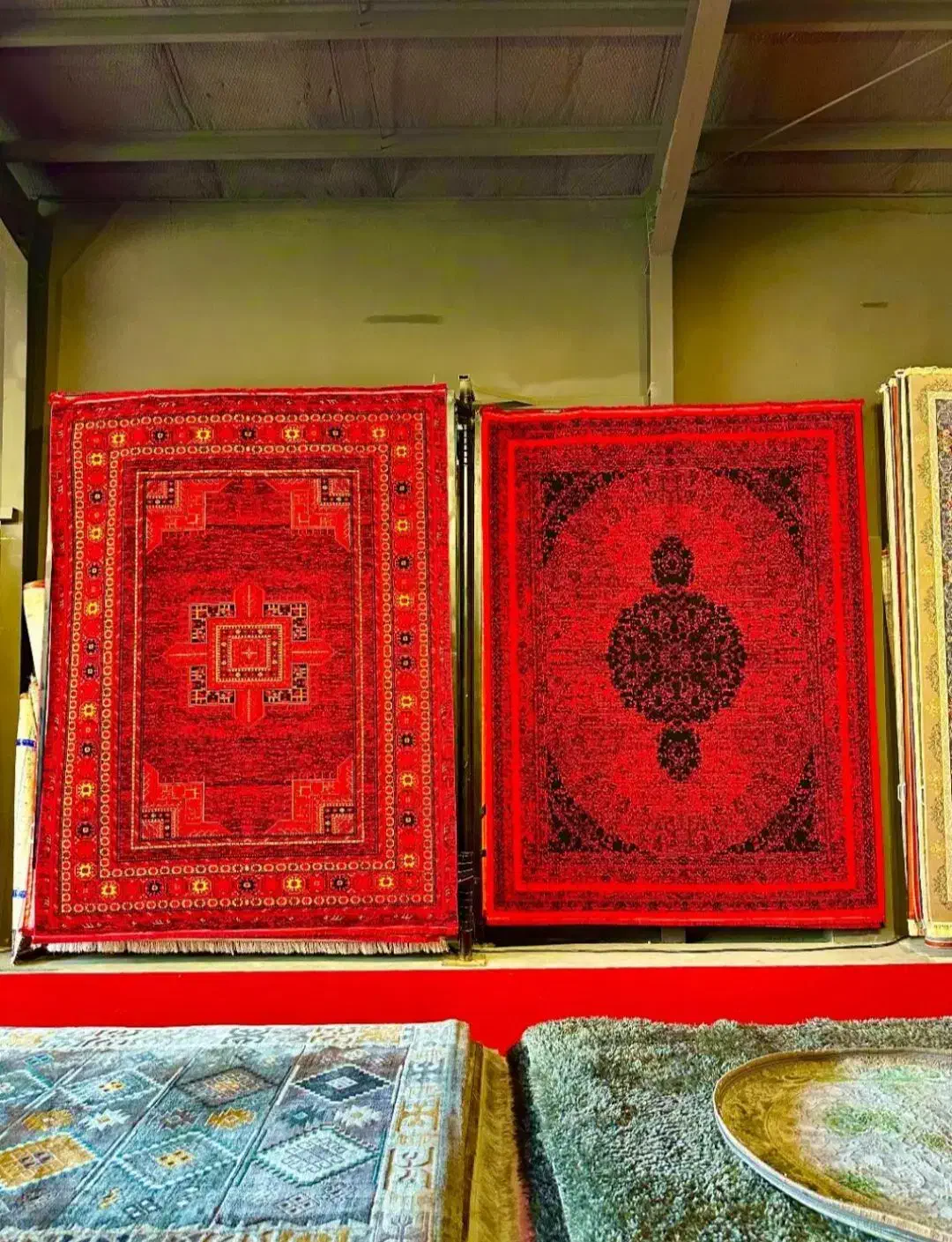 فرش ماشینی با طرح‌های متنوع برای هر سبک دکوراسیون|فرش|بوشهر, |دیوار