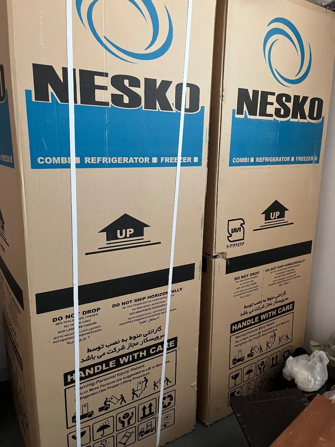یخچال فریزر دوقلو NESKO|یخچال و فریزر|کرمان, |دیوار