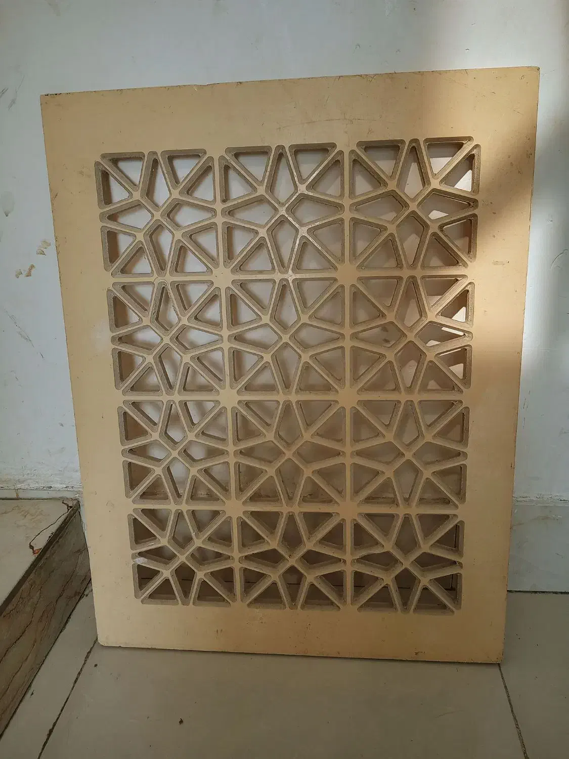 قاب طرح گره چینی سنتی ساعت سفالی عتیقه دکور یلدا|کلکسیون اشیاء عتیقه|شیراز, سعدیه جنوبی|دیوار