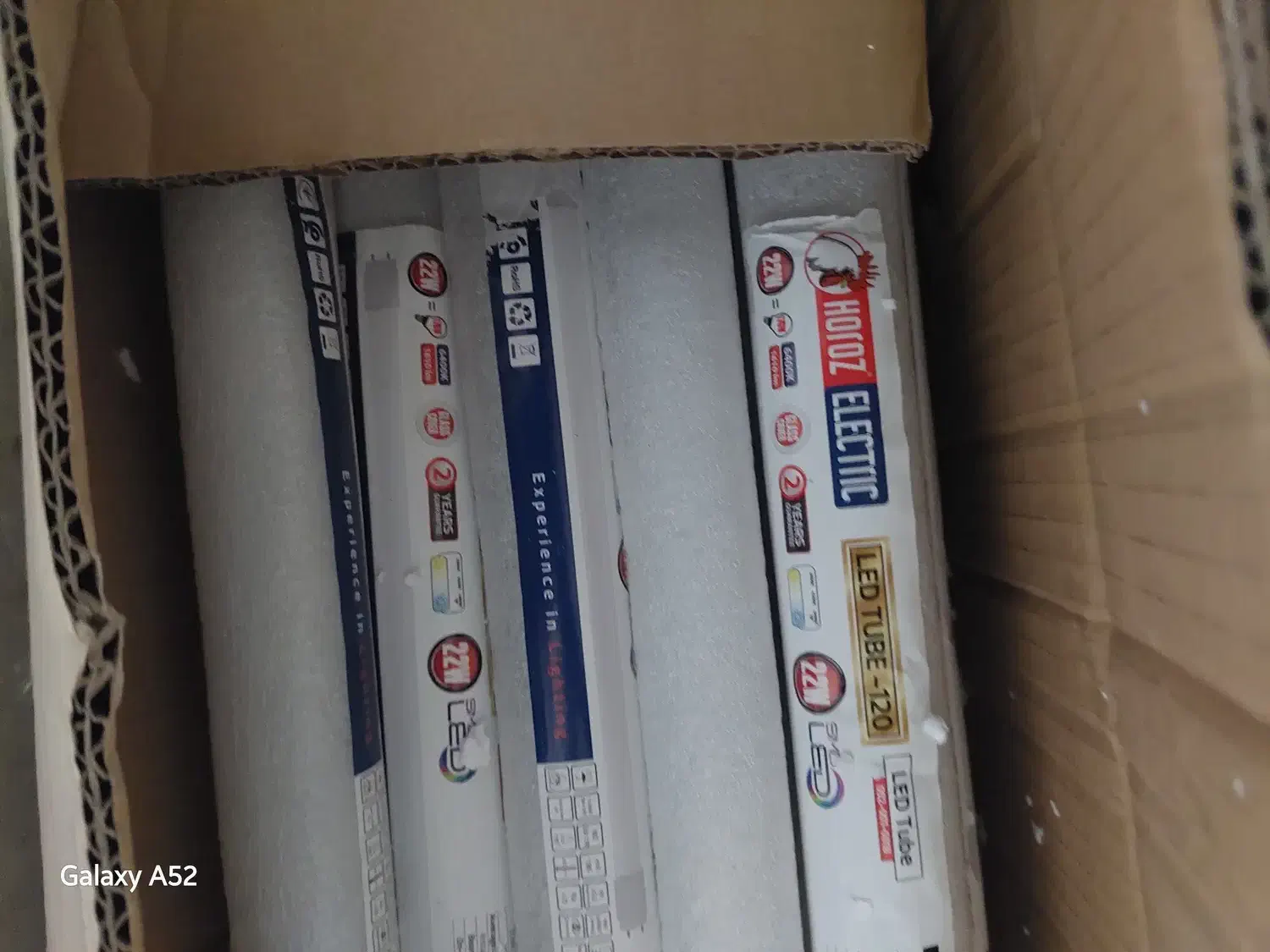 لامپ مهتابی ۲۲وات led ال ای دی۱۲۰ سانت|لامپ و چراغ|گلپایگان, |دیوار