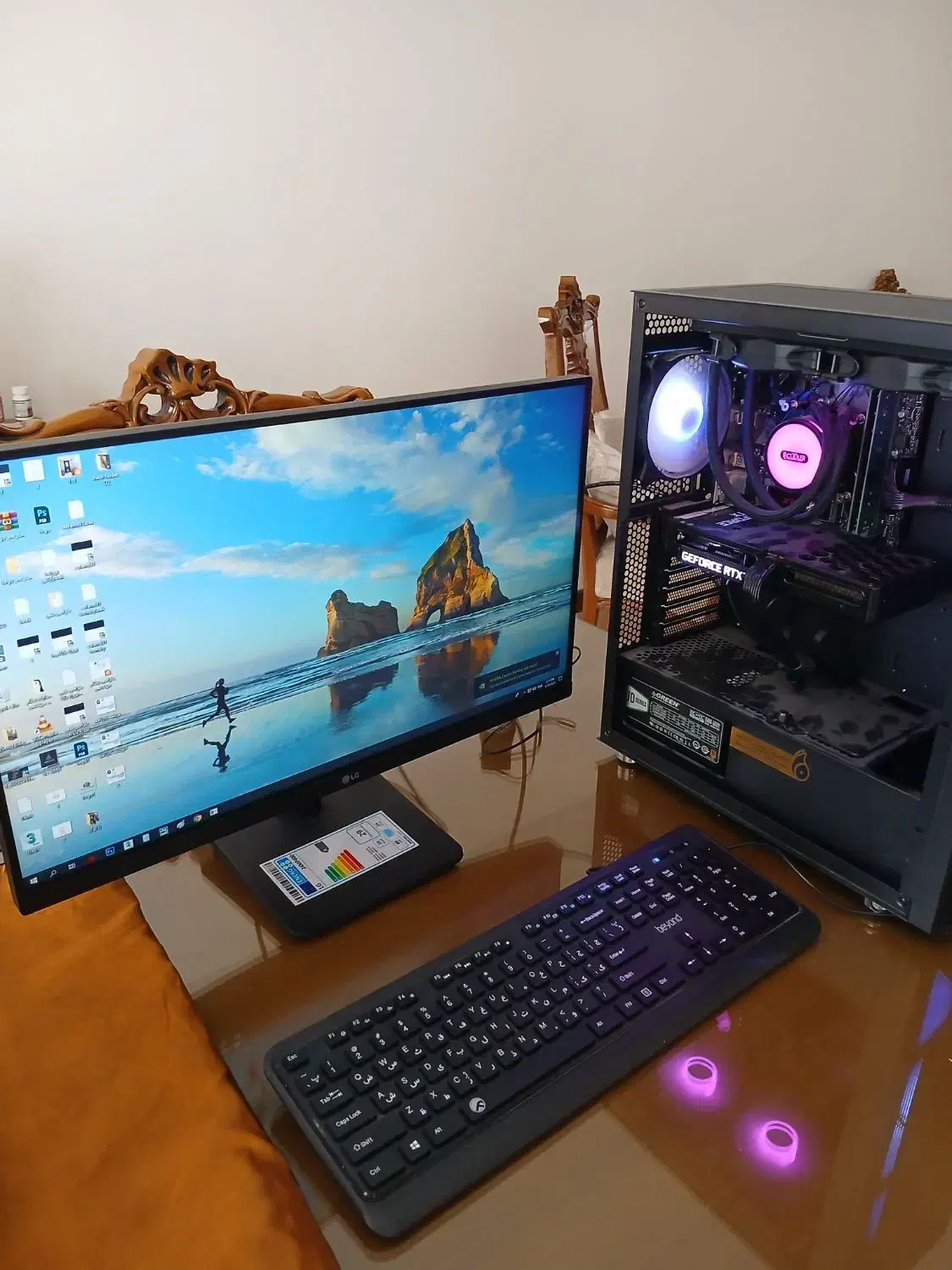 سیستم گیمینگ و رندرینگ در حد نو|رایانه رومیزی|تهران, شاهین|دیوار