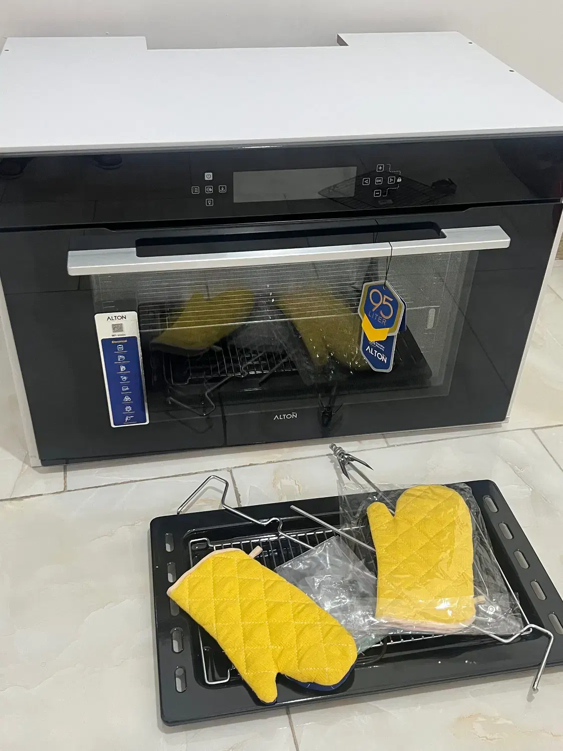 فر تو کار سری ۹۰ سانتی آلتون با گارانتی ۲۹ تومن|اجاق گاز و لوازم برقی پختوپز|بابل, |دیوار