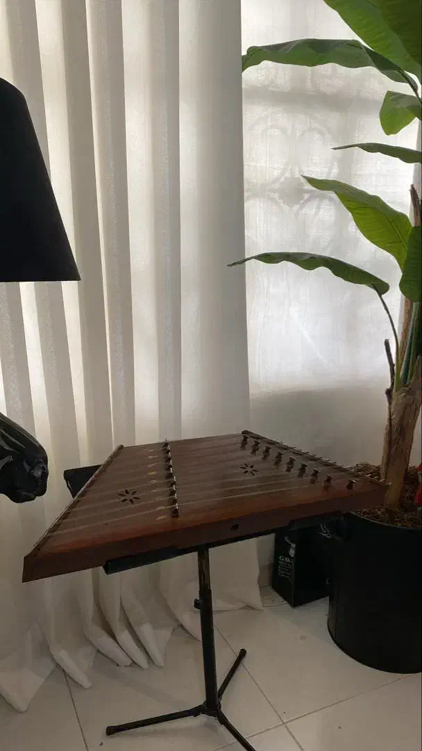 ساز سنتور چوب گردو|سازهای سنتی|طرقبه, |دیوار