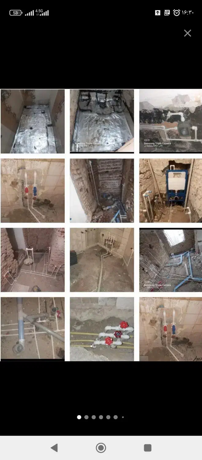 لوله‌کشی و خدمات فنی تاسیسات|خدمات پیشه و مهارت|خرمشهر, |دیوار