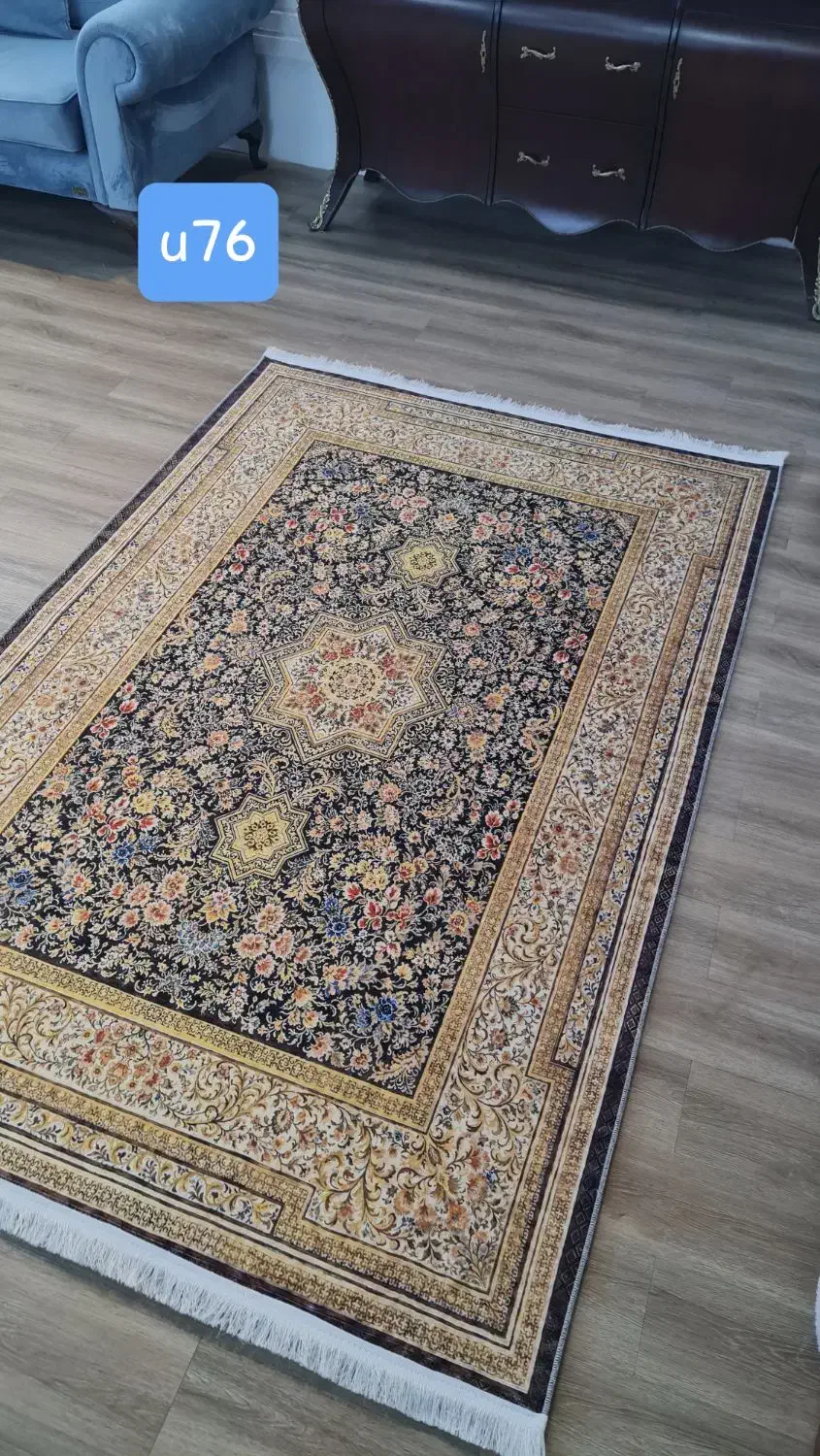 فرشینه ی سنتی پاییزی|فرش|نطنز, |دیوار