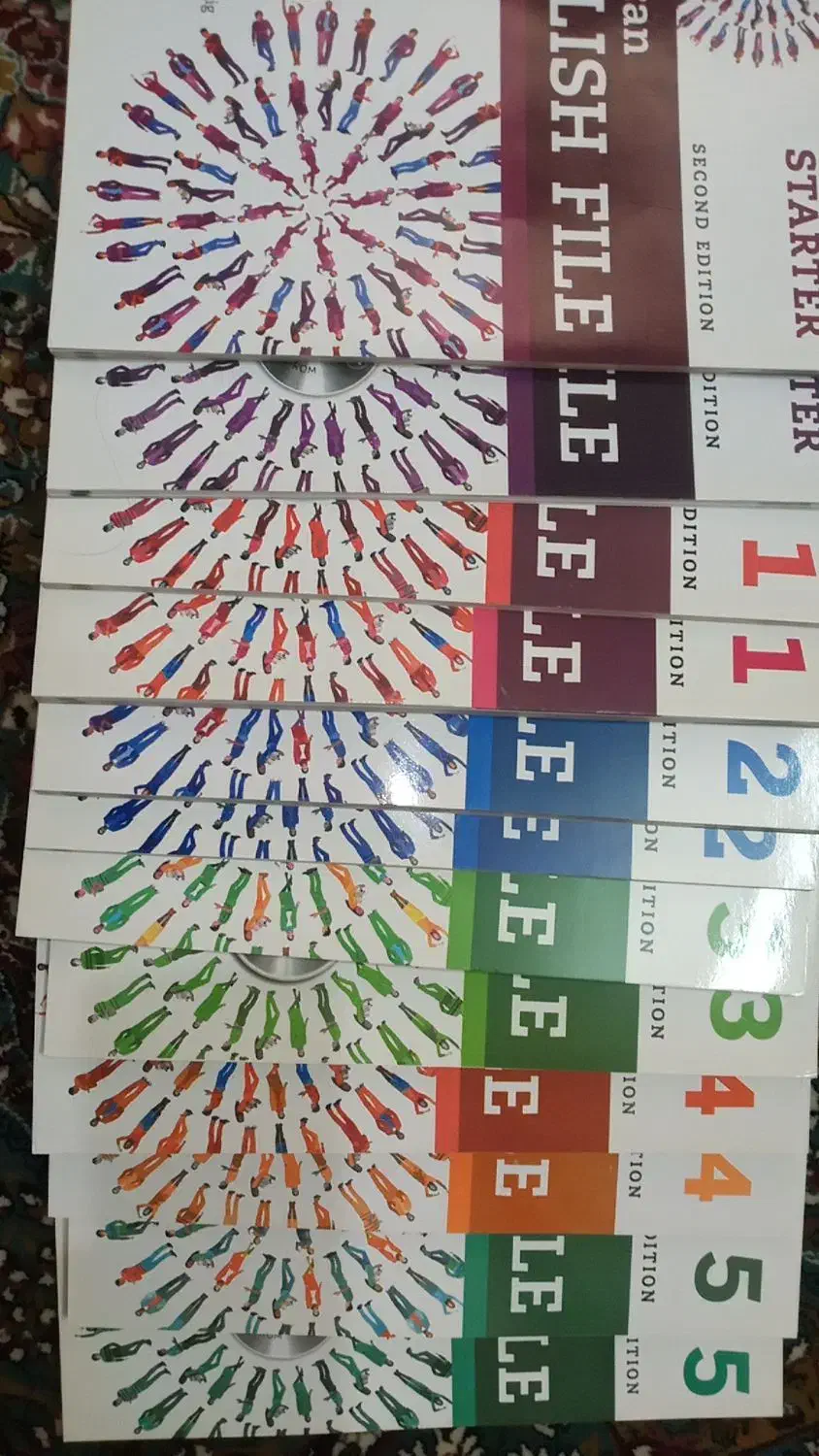 کتاب زبان انگلیش فایل ۶جلدی|کتاب و مجله آموزشی|ری, شهید غیوری (ابن باویه)|دیوار