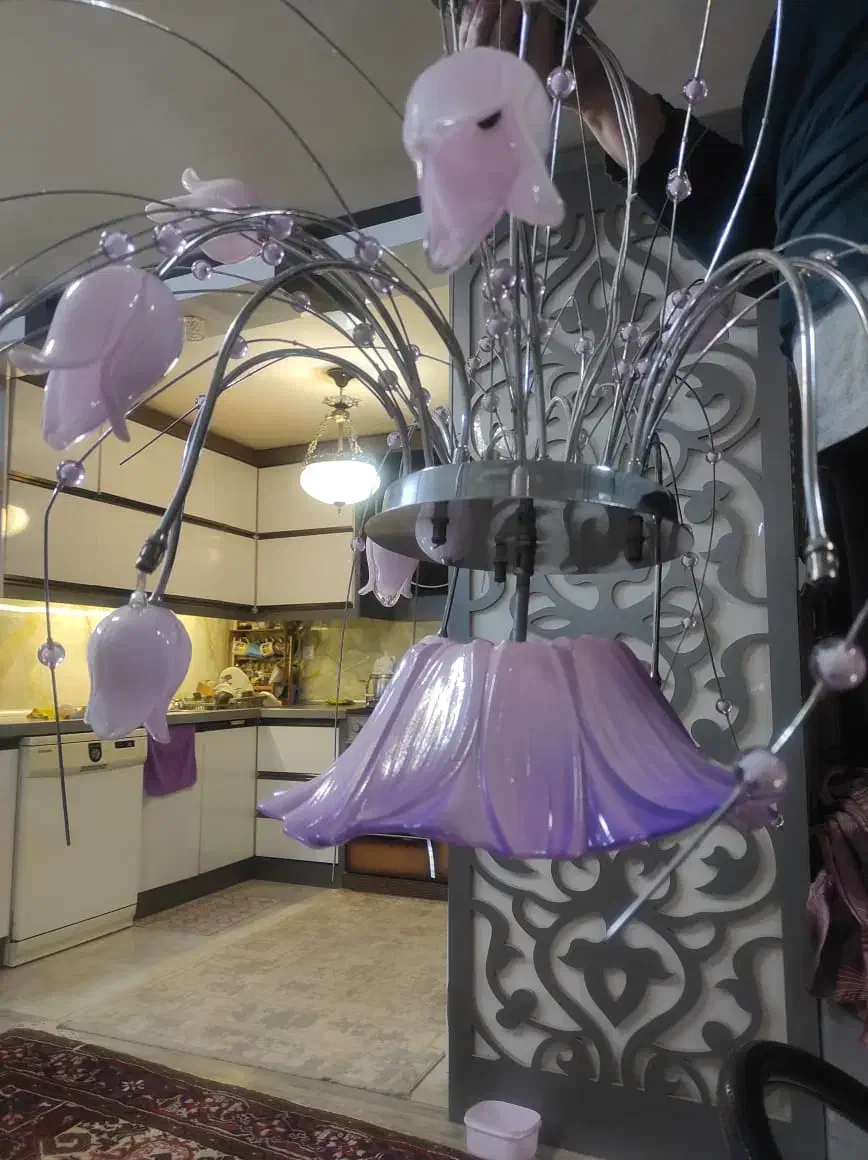 لوستر خارجی شیک|لوستر و چراغ آویز|تبریز, |دیوار