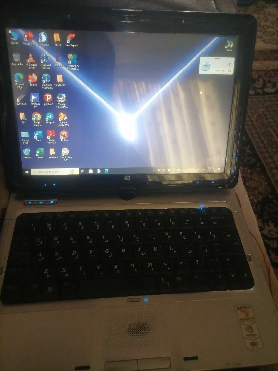 لبتاب پاوالیون HP tx2000 فروش فوری|رایانه همراه|کرج, عظیمیه|دیوار