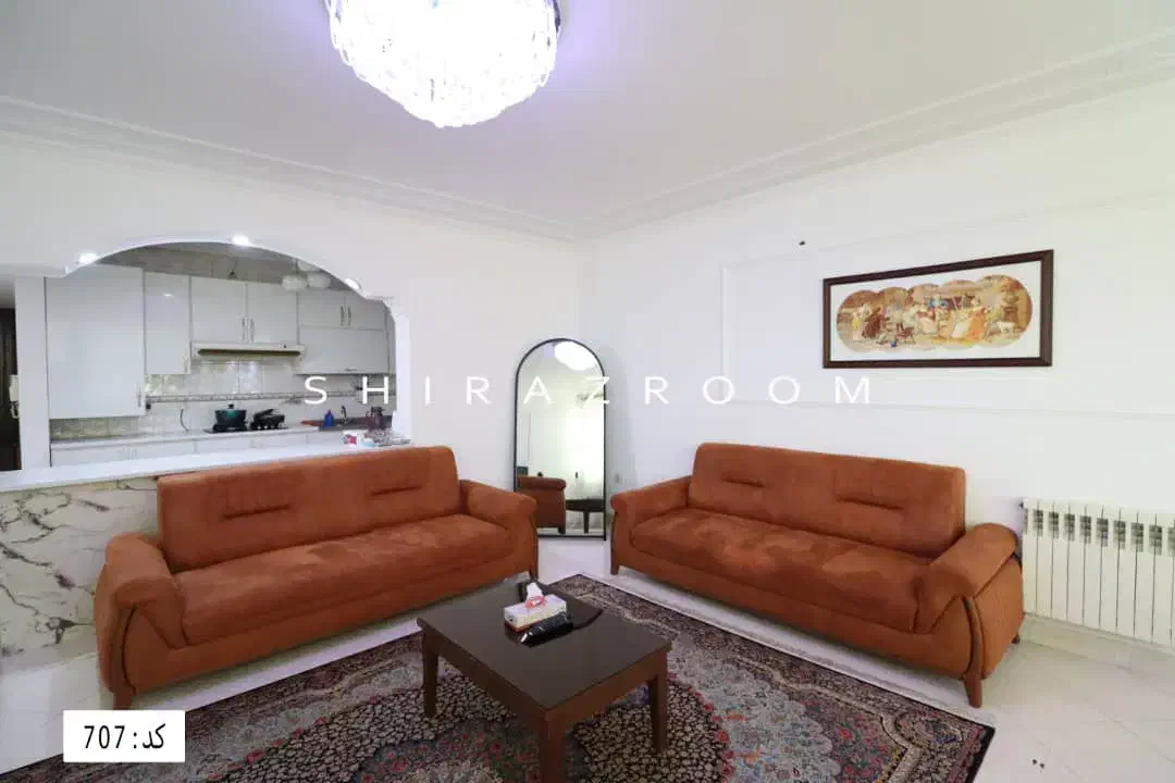 دو خوابه در بهاران مبله|اجارهٔ کوتاهمدت آپارتمان و سوئیت|شیراز, معالیآباد|دیوار