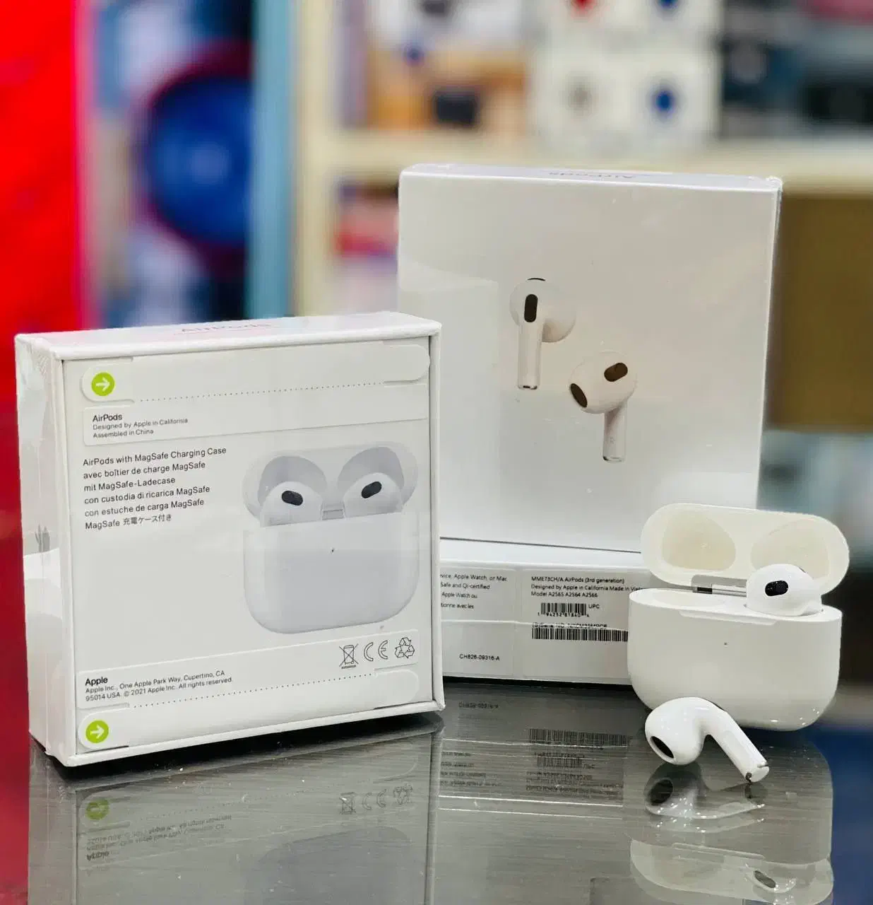 ایرپاد 3 اپل/هندزفری بلوتوثی(فروشگاه تکنو تل کالا)|لوازم جانبی موبایل و تبلت|کرمانشاه, |دیوار