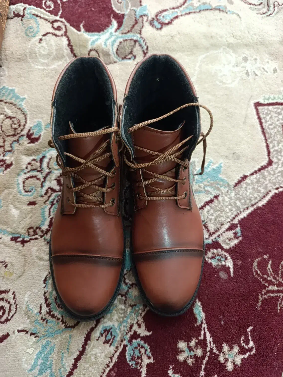 کفش نیم پوت چرم مردانه|کیف، کفش، کمربند|خرمشهر, |دیوار