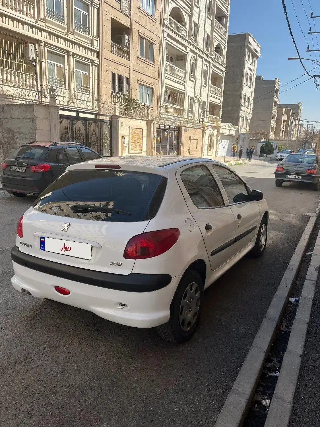 206 تیپ ۲|خودرو سواری و وانت|هشتگرد, مدرس|دیوار